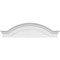 Ekena Millwork Segment Arch W/ Flankers Sunburst Architectural Grade PVC Pediment, 44"W x 12"H x 2-1/2"P PEDPS044X120SGF01 - alternate 2
